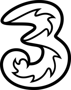 Three Telecommunications logo